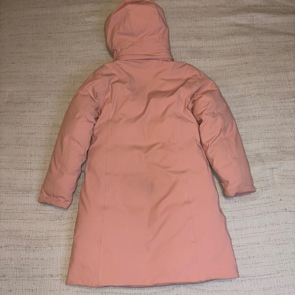 Triple FAT Goose Womens Pink Down Parka Arctic Temperature Coat TDW9234G Size 10